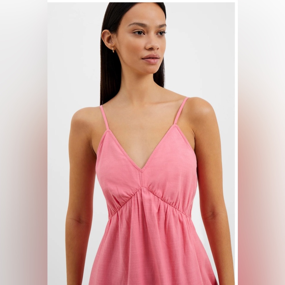 French Connection Alania Lyocell Blend Sun Dress NWT Small - Picture 2 of 8